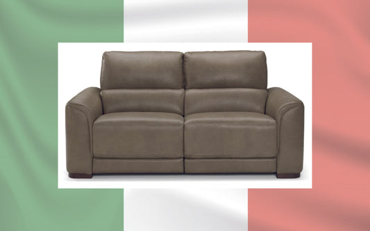 Blanca 3 Seater Italian Leather Sofa