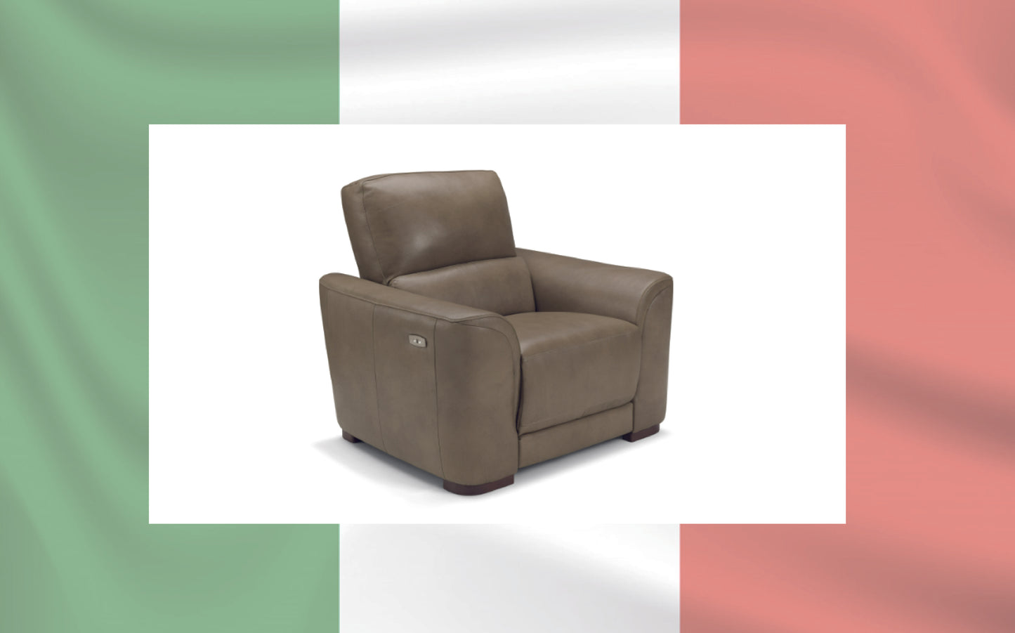 Blanca Italian Leather Armchair