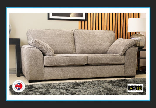 Flynn 3 Seat Formal Back Sofa