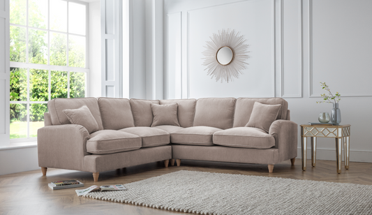 Millie Large Corner Sofa -  6 Colours Available