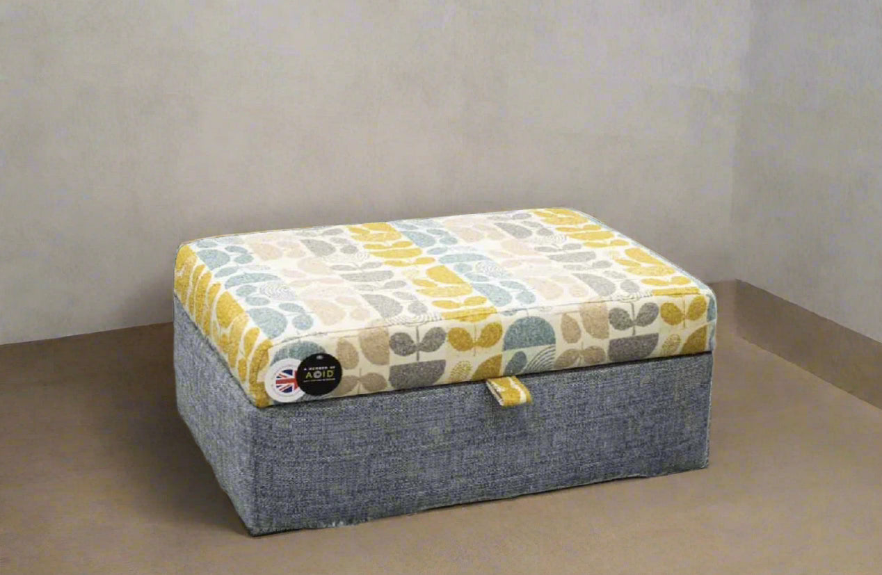 Aspen - Storage Footstool (large size)