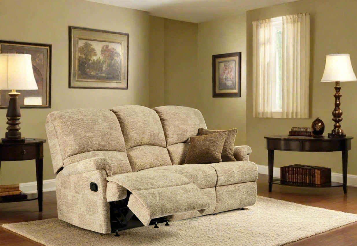 Sherborne Nevada 3 Seat Sofa - Manual Recliner