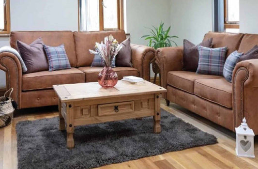 Oakmont 3+2 Seat Sofa Set - Tan