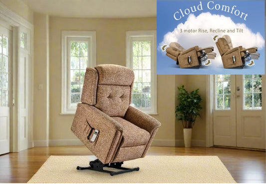 Sherborne Roma Armchair (Rise and Recline) Triple Motor With Cloud Comfort